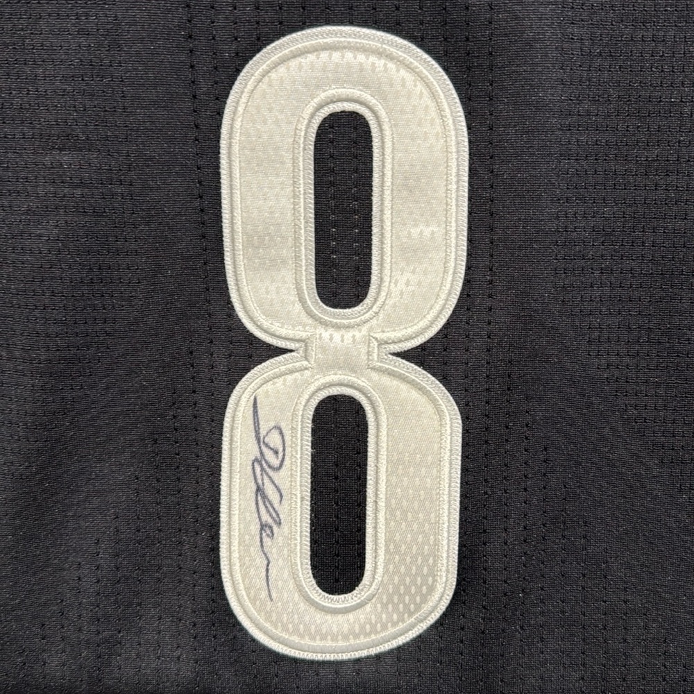 Adidas SIGNED Deron Williams Brooklyn Nets Climacool Black Jersey - Picture 11 of 13